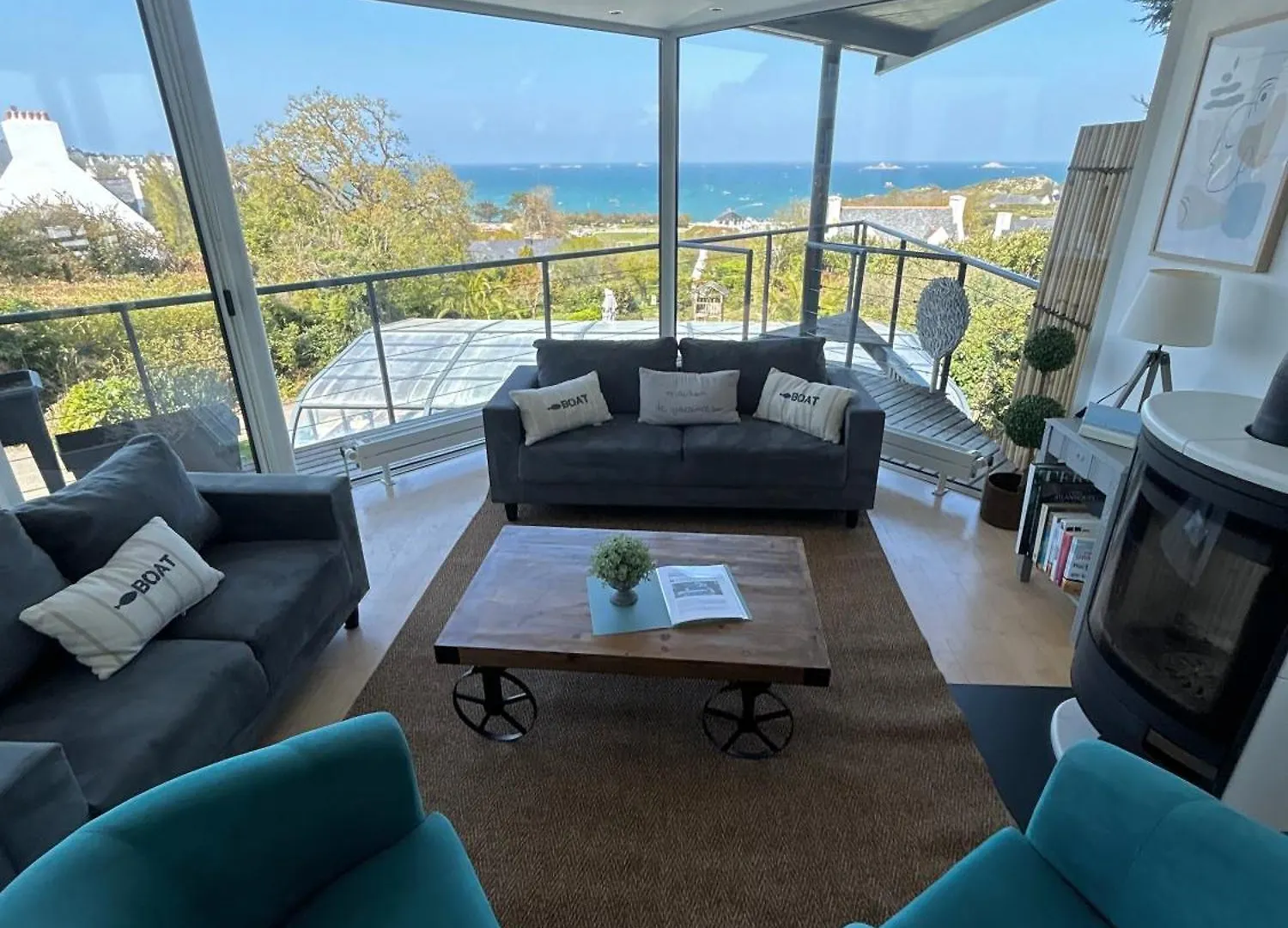 Maison De Vacances - Vue Mer Avec Piscine Carantec